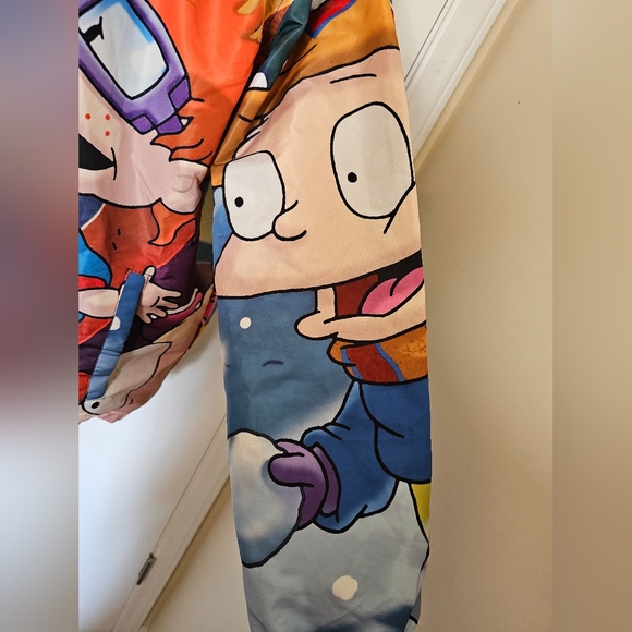 Members Only x Nickelodeon Rugrats Size XL Windbreaker Angelica Chucky Tommy - Picture 3 of 13